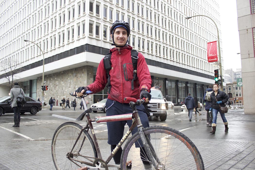 Bike courier фото