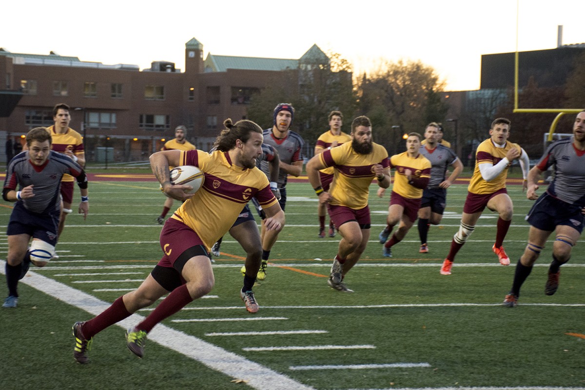 Concordia 36, Université de Montréal 3 Stingers Men’s Rugby Builds on Unbeaten Streak Sports