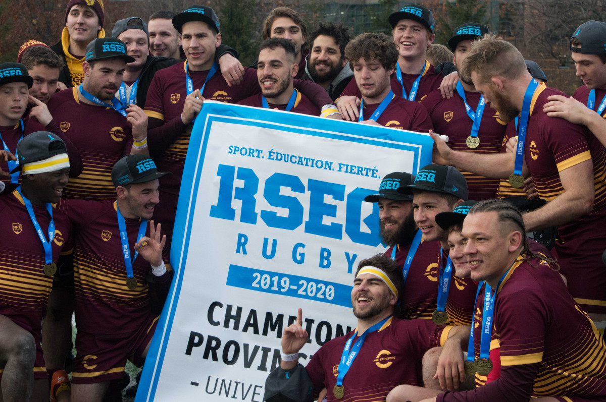Concordia 38, McGill 19 Stingers Men’s Rugby Completes Threepeat Sports The Link