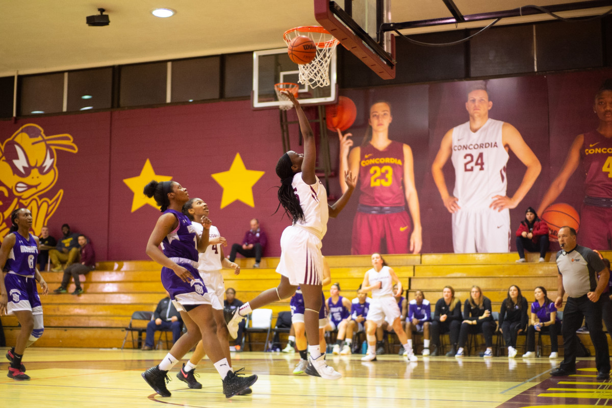 57, Concordia 48 Gaiters Put Dent in Stingers Women’s