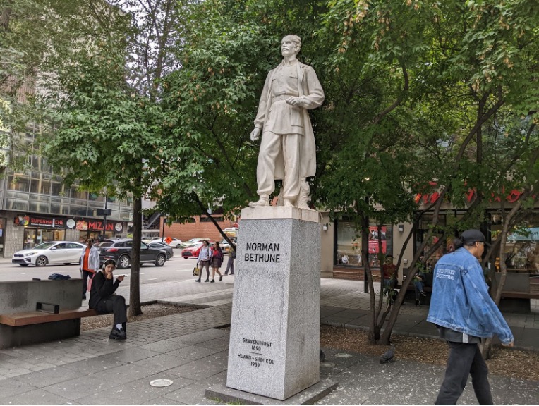 People’s History The Norman Bethune Square Opinions The Link