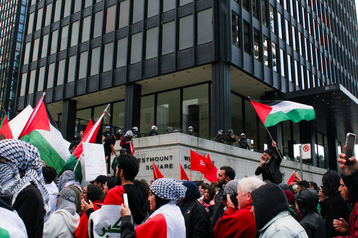 Montrealers demonstrate to support Palestine amid turmoil | News - Vimarsana News